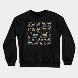 Geometric Wildlife Collection Crewneck Sweatshirt